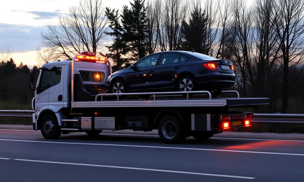 Platformă tractări auto
